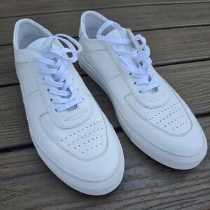 Beckett Simonon Garcia Men's Size 13 White Leather Sneakers (MSRP $179)
